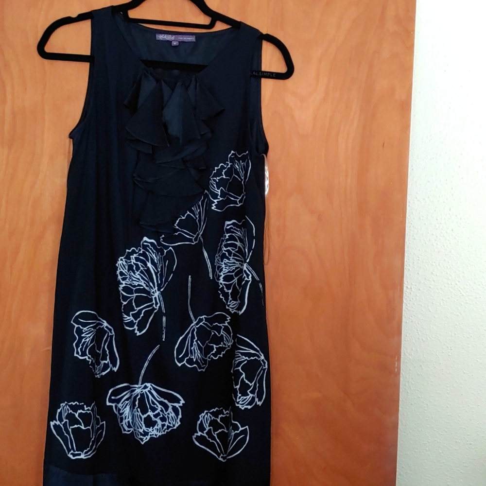 Black slip dress medium